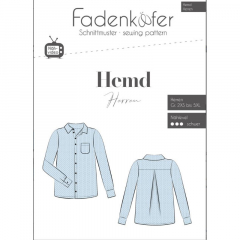 Papierschnittmuster klassisches HERRENHEMD Fadenk�fer