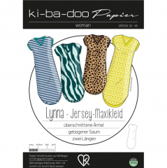 Papierschnittmuster LYNNA Jersey MAXIKLEID