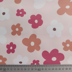 Aqua Protect Regenmantelstoff Blumen, mauve wei� camel hellrosa
