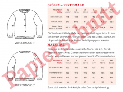 Papierschnittmuster Strickjacke FRAU AYLA Cardigan Schnittreif