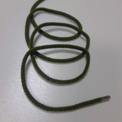 Baumwollkordel Hoodiekordel 6 mm dick, khakigr�n