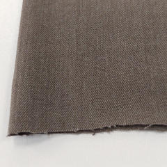 RESTST�CK 92 cm Hosenstoff 2-Way Stretch Wool Touch, khakibraun meliert