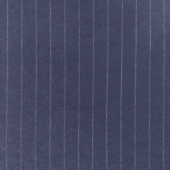 RESTST�CK 50 cm Jersey Stoff Heavy Stretchjersey Nadelstreifen, wei� dunkelblau
