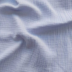 Musselin Stoff Double Gauze uni,�lilablau