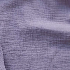 Musselin Stoff Double Gauze uni,�matt lila