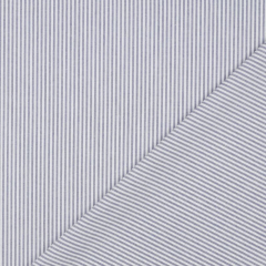 Baumwollstoff Streifen 3 mm garngef�rbt, lavendel wei�