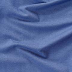 Viskose Jersey Stoff uni, mittelblau jeansblau