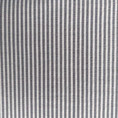 Stretchstoff Bengalin Hosenstoff schmale Streifen (vertikal) querelastisch, schwarz wei�