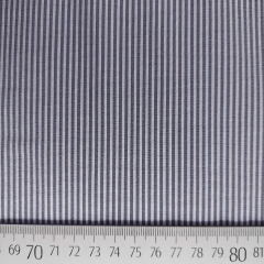 Stretchstoff Bengalin Hosenstoff schmale Streifen (vertikal) querelastisch, dunkelblau wei�