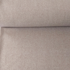 Jackenstoff Wool Look klassischer Stil, taupe meliert