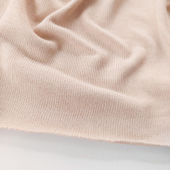 Strickstoff Glattstrick Viskose weich, hellbeige
