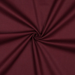 Canvas Stoff Baumwollstoff uni, burgundy bordeaux
