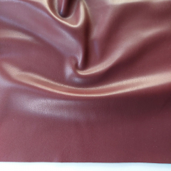 Lederimitat mit Wildleder-Imitat R�cken elastisch, weinrot
