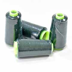 Overlockgarn 4 Rollen, dunkelgr�n