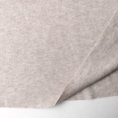 RESTST�CK 119 cm Strickstoff Viskose Glattstrick butterweich, braun hellbeige