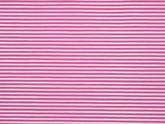 RESTST�CK 172 cm Baumwollstoff Streifen schmal elastisch, pink wei�