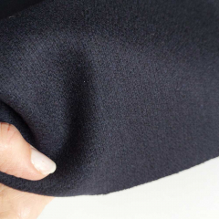 Wollstoff Pique �hnliche Textur, dunkelblau