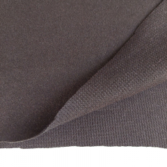 Jackenstoff Mantelstoff Doubleface fein edel, dunkelbraun