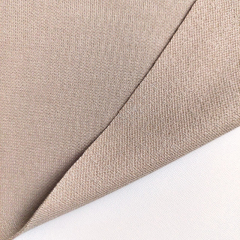 RESTST�CK 50 cm Jerseystoff Punto di Roma Pique Romanitjersey, beige