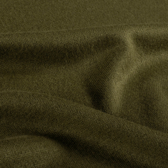 RESTST�CK 50 cm Strickstoff Viskose Glattstrick butterweich, khaki gr�n