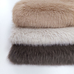 Fellimitat Fake Fur butterweich dicht super trendy, beige