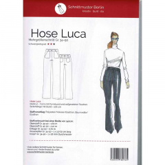 Papierschnittmuster Bootcut Jeanshose Luca Schnittmuster Berlin