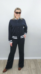 Hosenstoff 2-Way Stretch Wool Touch, cremewei� (Cloud Dancer)