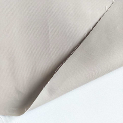 Baumwolltwill Stoff italienischer Deadstock hellbeige - Meterware - limitierter Bestand