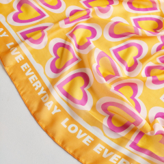 Halstuch Schal Everyday Love, pink orange gelb