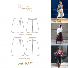 Papierschnittmuster HARRY – CULOTTE - Clematisse Pattern