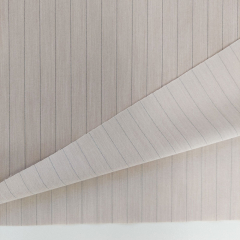 Webware mit Stretch Nadelstreifen, schwarz beige