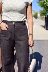 Papierschnittmuster ZIGGY High Waist Hose - Clematisse Pattern