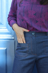 Papierschnittmuster ZIGGY High Waist Hose - Clematisse Pattern