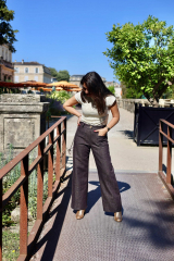 Papierschnittmuster ZIGGY High Waist Hose - Clematisse Pattern