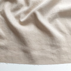 Leinenstoff uni Beige Meterware