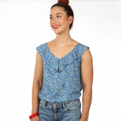 Papierschnittmuster Sommertop FRAU LYDIA
