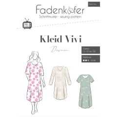 Papierschnittmuster Kleid Vivi Damen Fadenk�fer