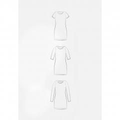 Papierschnittmuster Kleid Isabell Damen Fadenk�fer