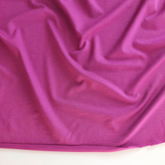 Viskose Jersey Stoff uni, Beere (dunkelpink)