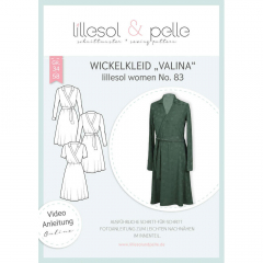 Papierschnittmuster Wickelkleid VALINA lillesol women No.83