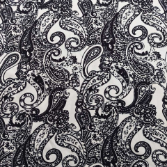 Viskose Twill Stoff Meterware – Paisleymuster ECOVERO