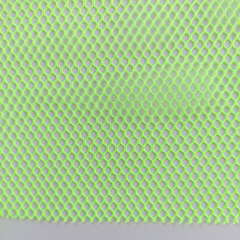 Netzstoff Mesh f�r Bekleidung und Taschen, neongr�ngelb