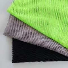 Netzstoff Mesh f�r Bekleidung und Taschen, neongr�ngelb