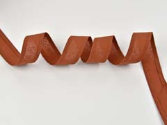 Schr�gband 100% Baumwolle, dunkel terracotta