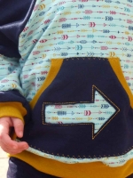 Feincord Stoff Babycord uni, dunkelblau