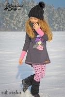 RESTST�CK 50 cm angerauter Sweat Stoff uni, dunkelgrau