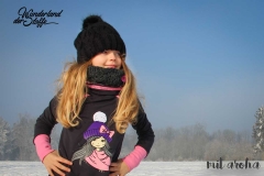 RESTST�CK 50 cm angerauter Sweat Stoff uni, dunkelgrau