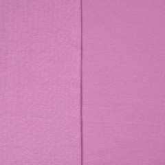 B�ndchenstoff Meterware Glattstrick uni, violet helle Pflaume #440