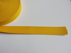 RESTST�CK 62 cm Gurtband Baumwolle 4 cm breit, gelb #52