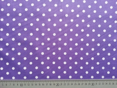 Punkte 0,7cm breit - lila/wei�